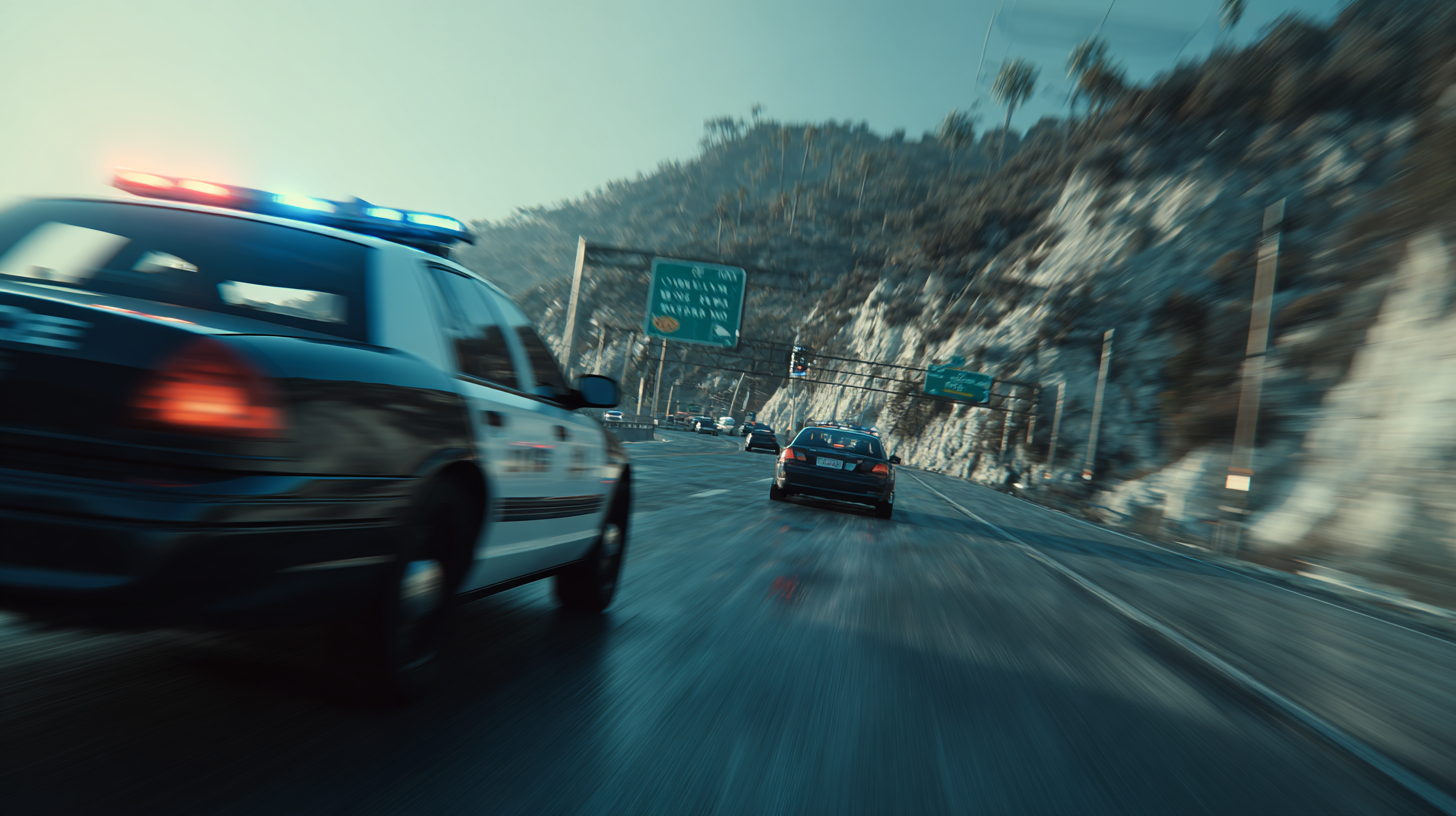 high-speed police pursuit